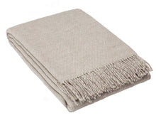 V164-CB4-CambridgeSilver_CB4_110x110_2x-00 Cambridge Throw - 100% NZ Wool - Silver - Image 1