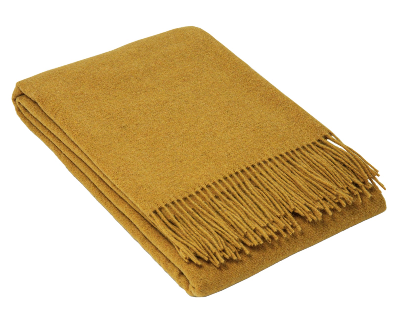 V164-OX7-OxfordMustard_OX7_1024x1024_2x-00 Oxford Throw - Merino Wool Blend - Mustard - Image 1
