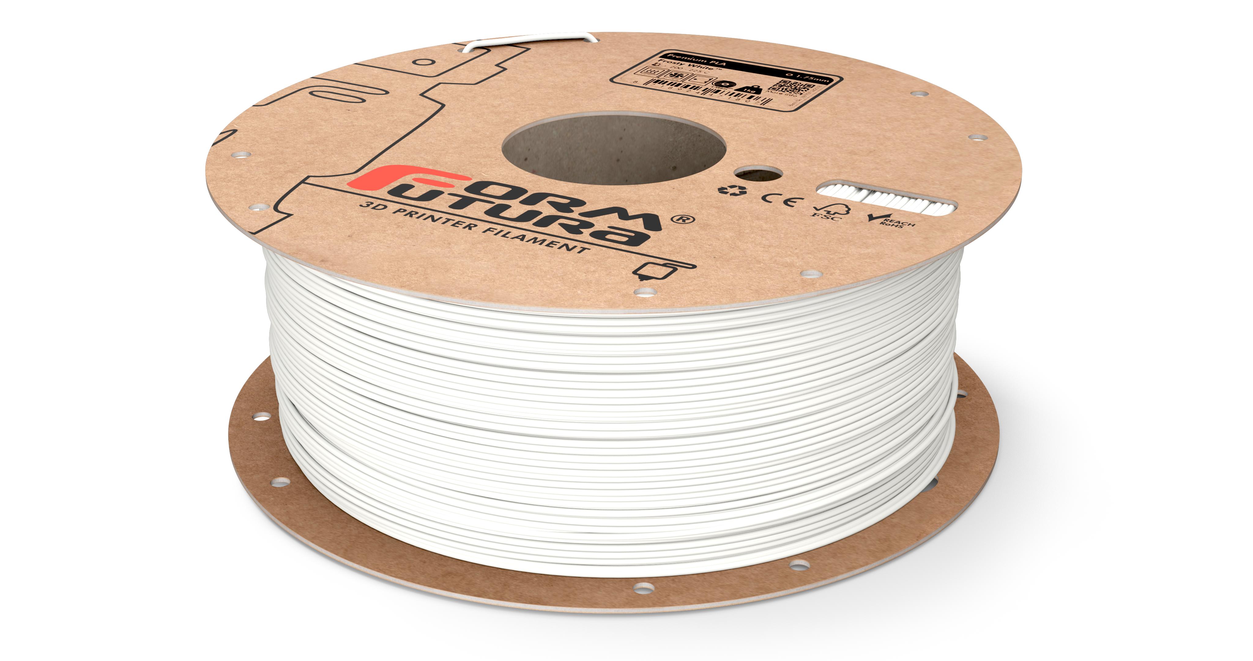 V177-175PPLA-FROWHI-8000_Premium-PLA-Frosty-White-175-1000g__92651_1 PLA 3D Printer Filament Premium PLA 1.75mm Frosty White 8000 gram On Demand - Image 1