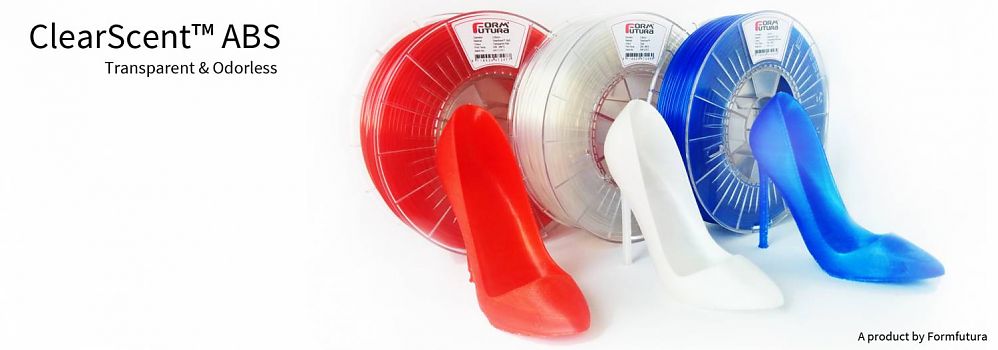 V177-285CLSC-WHITE-0750-Banner__55043-00 ABS Filament ClearScent ABS 2.85mm White 750 gram 3D Printer Filament - Image 1