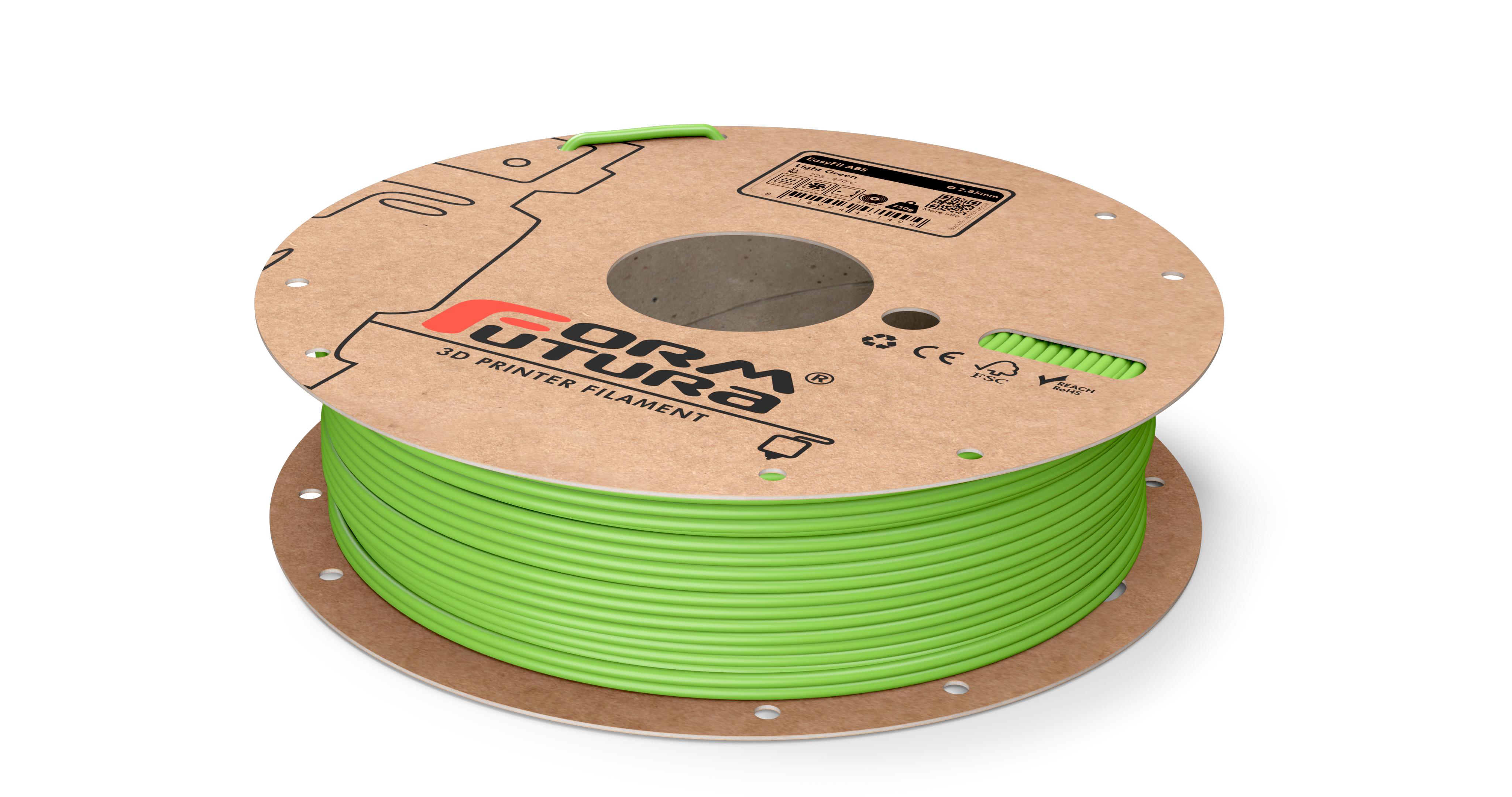 V177-285EABS-LIGR-0750_EasyFil-ABS-Light-Green-285-750g__80604_1 ABS Filament EasyFil ABS 2.85mm Light Green 750 gram 3D Printer Filament - Image 1