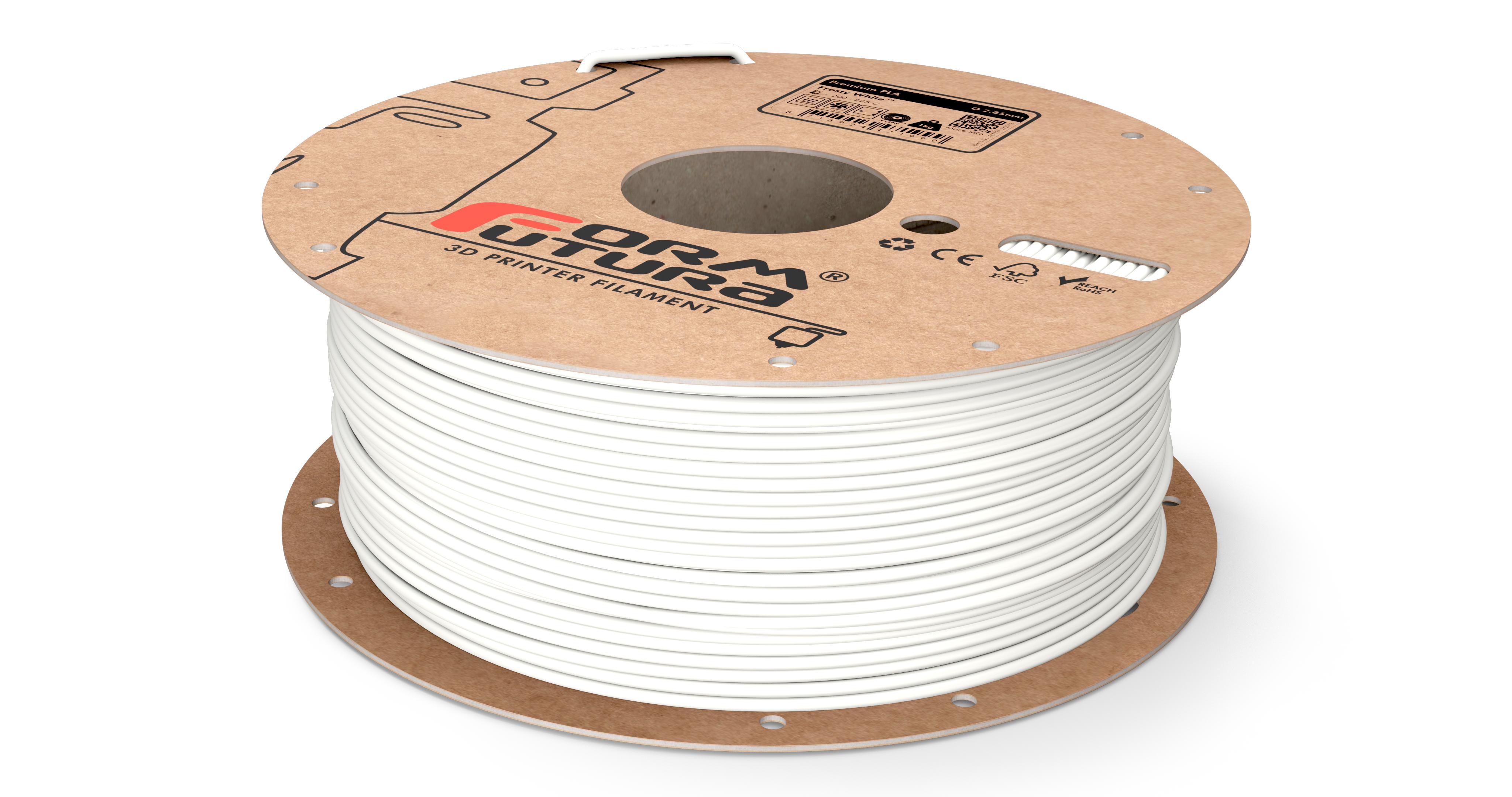 V177-285PPLA-FROWHI-4500_8718924477410_Premium-PLA-Frosty-White-285-4500g__86070_1 PLA 3D Printer Filament Premium PLA 2.85mm Frosty White 4500 gram - Image 1