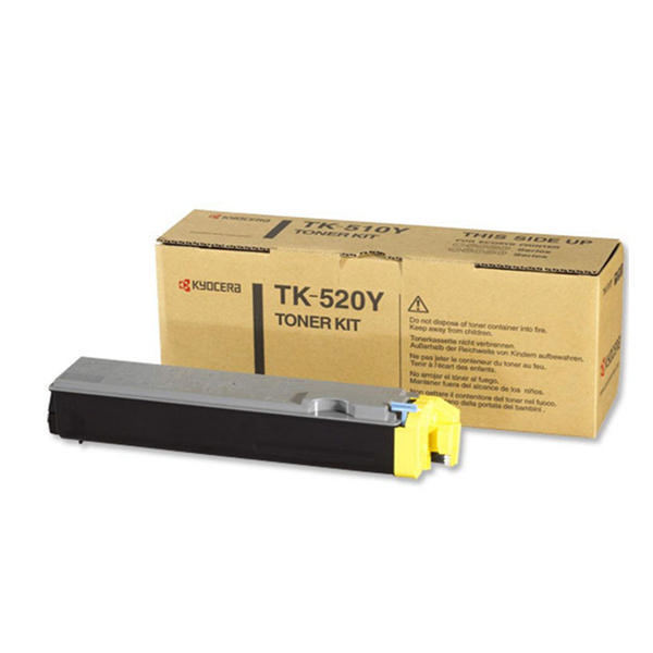 V177-AL-KYTK-520Y-TK-520Y__00589-00 KYOCERA YELLOW TONER FOR FS-C5015 - Image 1
