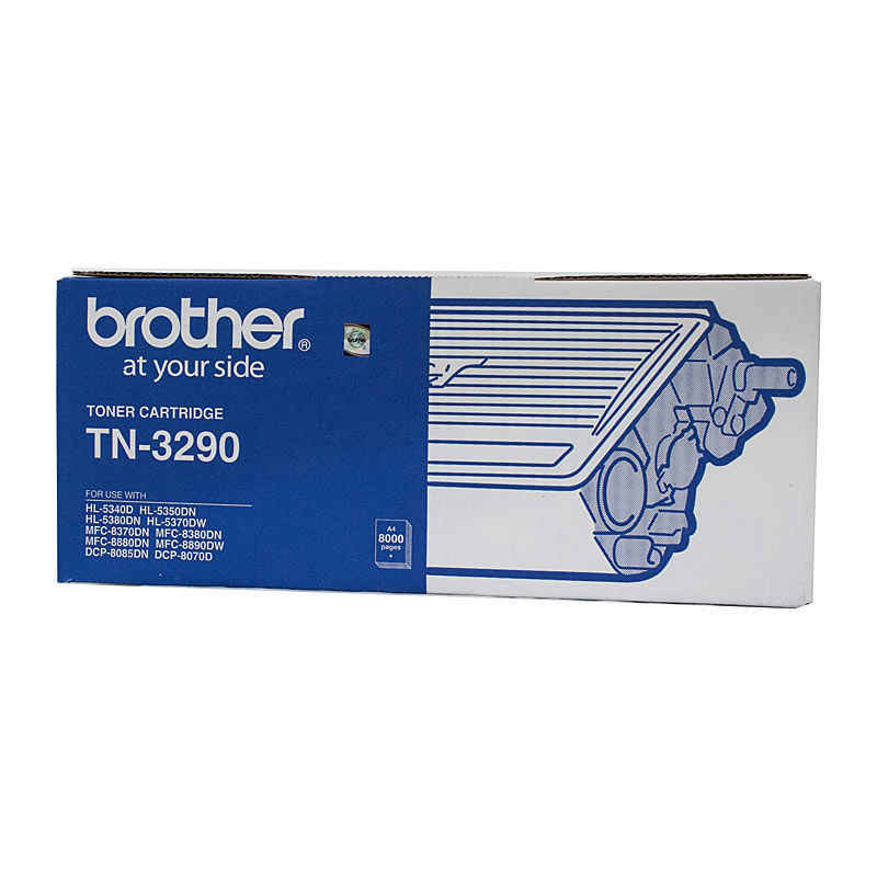 V177-D-BN3290_uc__90909_1 BROTHER TN-3290 Mono Laser Toner - High Yield - HL-5340D/5350DN/5370DW/5380DN, MFC-8370DN/8890DW/8880DN- up to 8000 pages - Image 1
