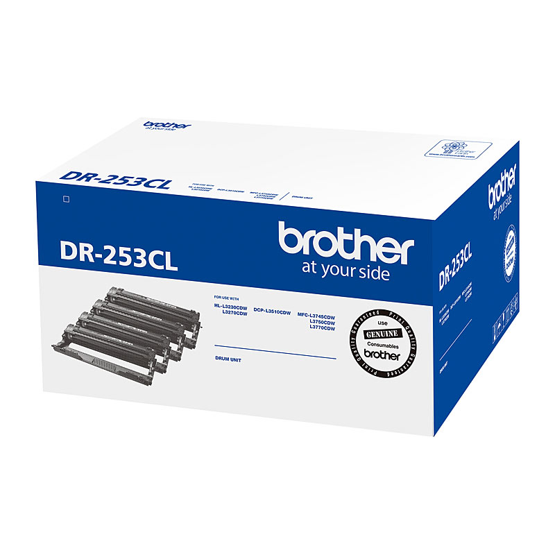 V177-D-BR253_uc__47244_1 BROTHER *NEW* DRUM UNIT TO SUIT HL-3230CDW/3270CDW/DCP-L3510CDW/MFC-L3745CDW/L3750CDW/L3770CDW18,000 Pages - Image 1