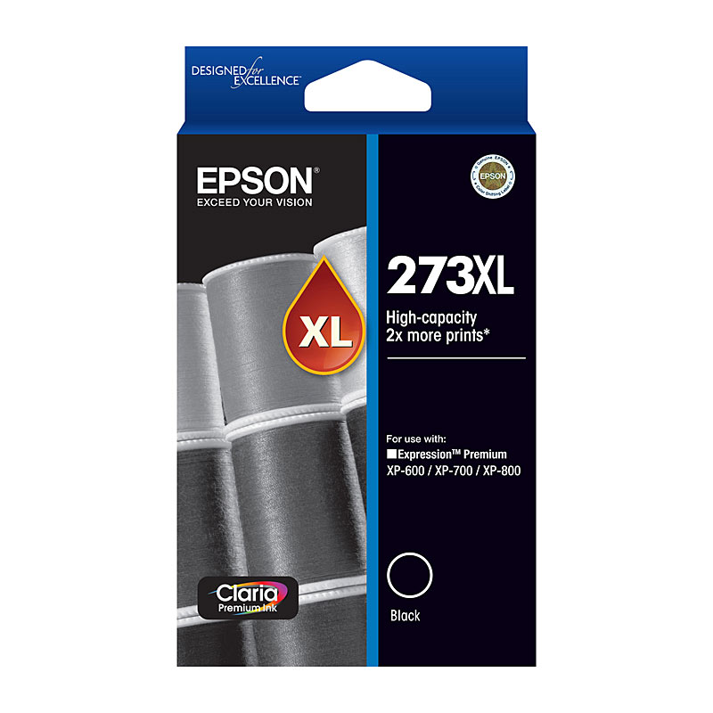 V177-D-E273BXL_uc__28278_1 EPSON 273XL Black Ink Cartridge - Image 1