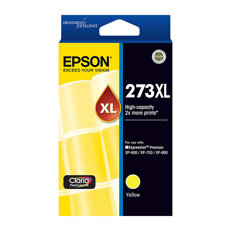 V177-D-E273YXL_uc__89141_1 EPSON 273XL Yellow Ink Cartridge - Image 1
