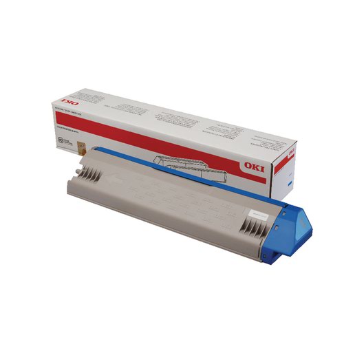 V177-D-O911CHY-c911c__39815-00 OKI C911 HY Cyan Toner - Image 1