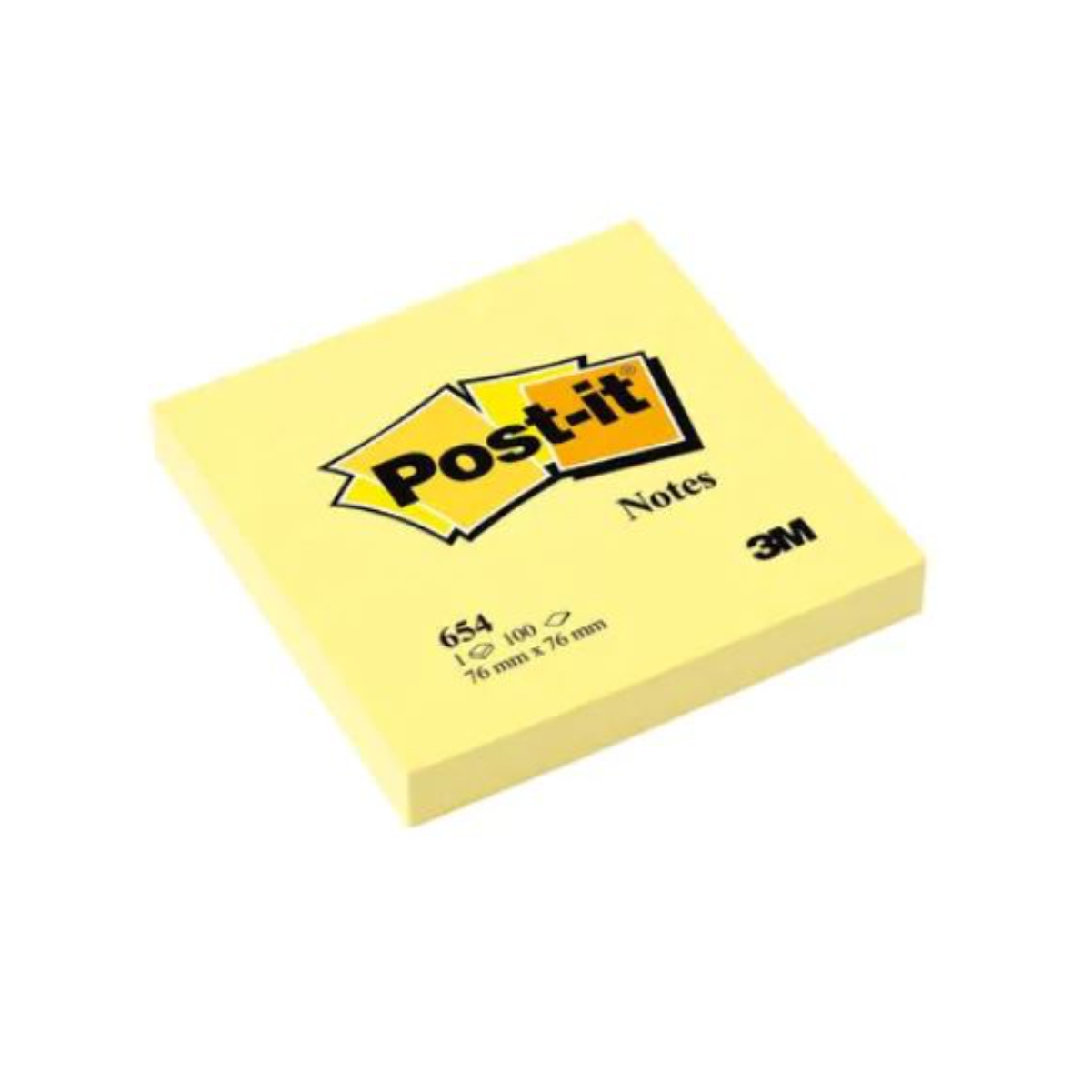 V177-D-PI654-Post-It-Notes-654__44003-00 Post-It Notes 654 Bx12 - Image 1