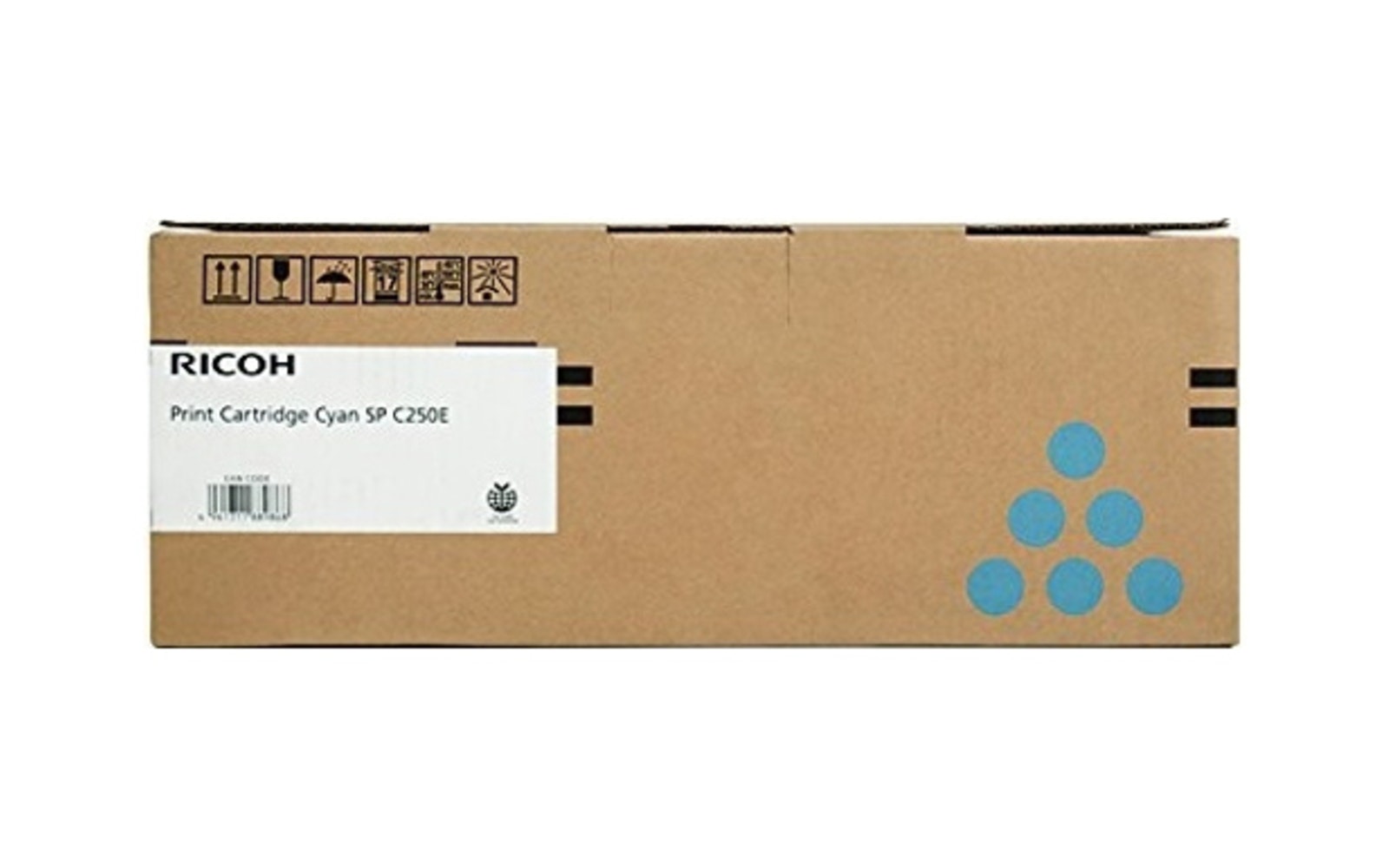 V177-D-R250C_250c__91708_1 RICOH SPC250 Cyan Toner Cartridge - Image 1