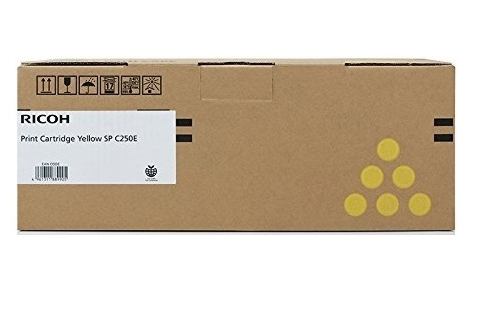 V177-D-R250Y_50y__31830_1 RICOH SPC250 Yellow Toner Cartridge - Image 1