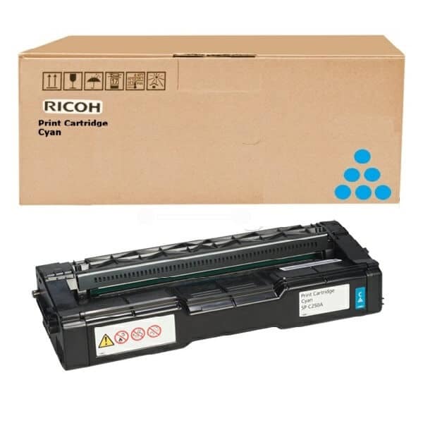 V177-D-R252C_Ricoh-Lanier-SPC252-Cyan-Genuine__86314_1 RICOH SPC252 Cyan Toner Cartridge - Image 1