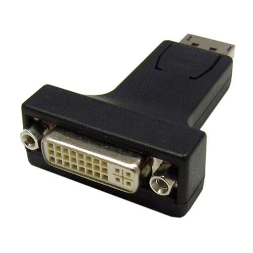V177-L-CB8W-GC-DPDVI-CB8W-GC-DPDVI__83295-00 8WARE Display Port DP to DVI Adapter Converter 20-pin to DVI 24+1-pin Male to Female CBAT-DPDVI-MF - Image 1
