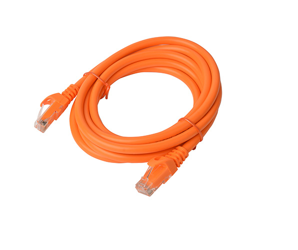 CAIXIANGYUAN 8WARE Cat6a UTP Ethernet Cable 3m Snagless Orange - Image 1
