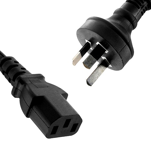 V177-L-CB8W-RC-3078AU-CB8W-RC-3078AU__43929-00 8WARE Power Cable 2m Male wall 240v PC - Image 1