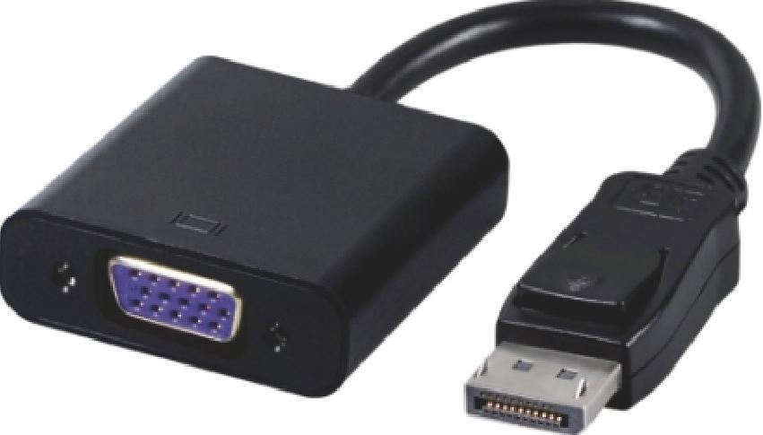 V177-L-CBAT-DPVGA-CABLE_CBAT-DPVGA-CABLE__10019_1 ASTROTEK DisplayPort DP to VGA Adapter Converter Cable 20cm - 20 pins Male to 15 pins Female CB8W-GC-DPVGA-2 - Image 1