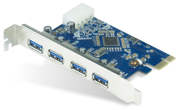 V177-L-CBAT-U3PCICARD_CBAT-U3PCICARD__87266_1 ASTROTEK 4x Ports USB 3.0 PCIe PCI Express Add-on Card Adapter 5Gbps Windows XP/7/8/10 Server 2008 & later Renesas 720201 Chipset USSUN-USB4300NS - Image 1