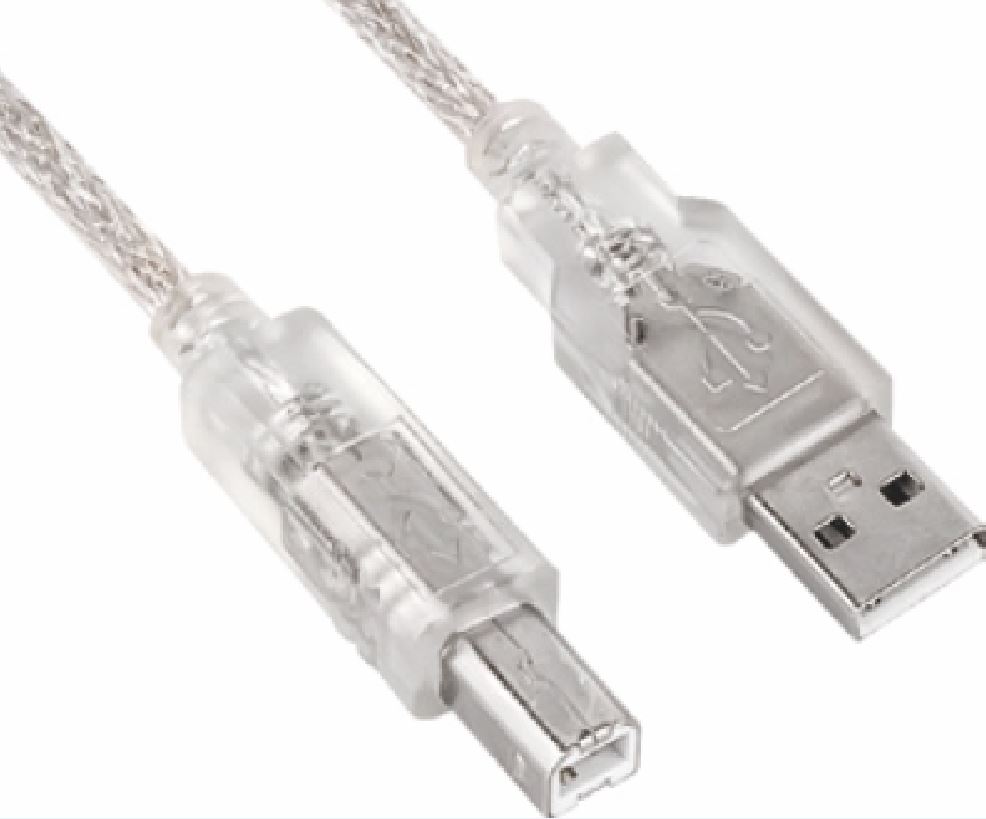 V177-L-CBAT-USB-AB-5M_CBAT-USB-AB-5M__67258_1 ASTROTEK USB 2.0 Printer Cable 5m - Type A Male to Type B Male Transparent Colour CBUSBAB5M - Image 1