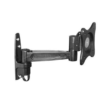 V177-L-MABT-LCD-142-72572-00 Brateck Single Monitor Wall Mount tilting & Swivel Wall Bracket Mount Vesa 75mm/100mm For most 13''-27' LED, LCD flat panel TVs; up to 15kg - Image 1