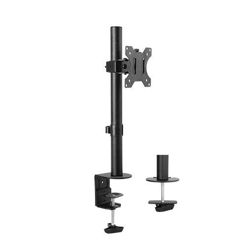 V177-L-MABT-LDT12-C01-MABT-LDT12-C01__27732-00 Brateck Single Screen Monitor Stand Economical Articulating Steel Monitor Arm Fit Most 13"-32" LCD monitors, Up to 8kg per screen - Image 1