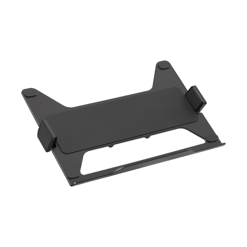 V177-L-MABT-NBH-6-B-72601-00 BRATECK Universal Aluminum Laptop Holder for Monitor Arms fits all 11.6'-17.3“ laptops up to 9kg - Black - Image 1