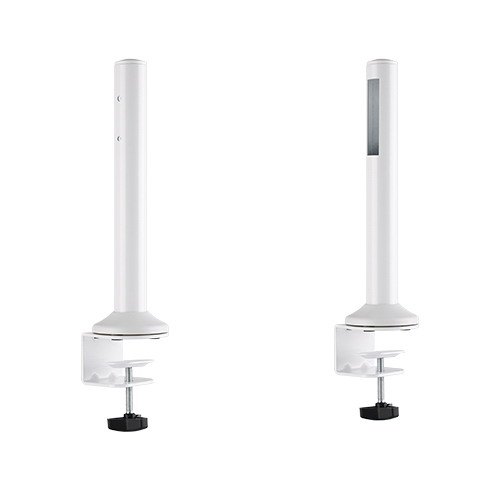 V177-L-MABT-SW02-3-MABT-SW02-3__47499-00 Brateck Slatwall Desk Mounting Pole, Work with Slatwall Panel for Creating Desk-Mounted Slat Wall System - Image 1