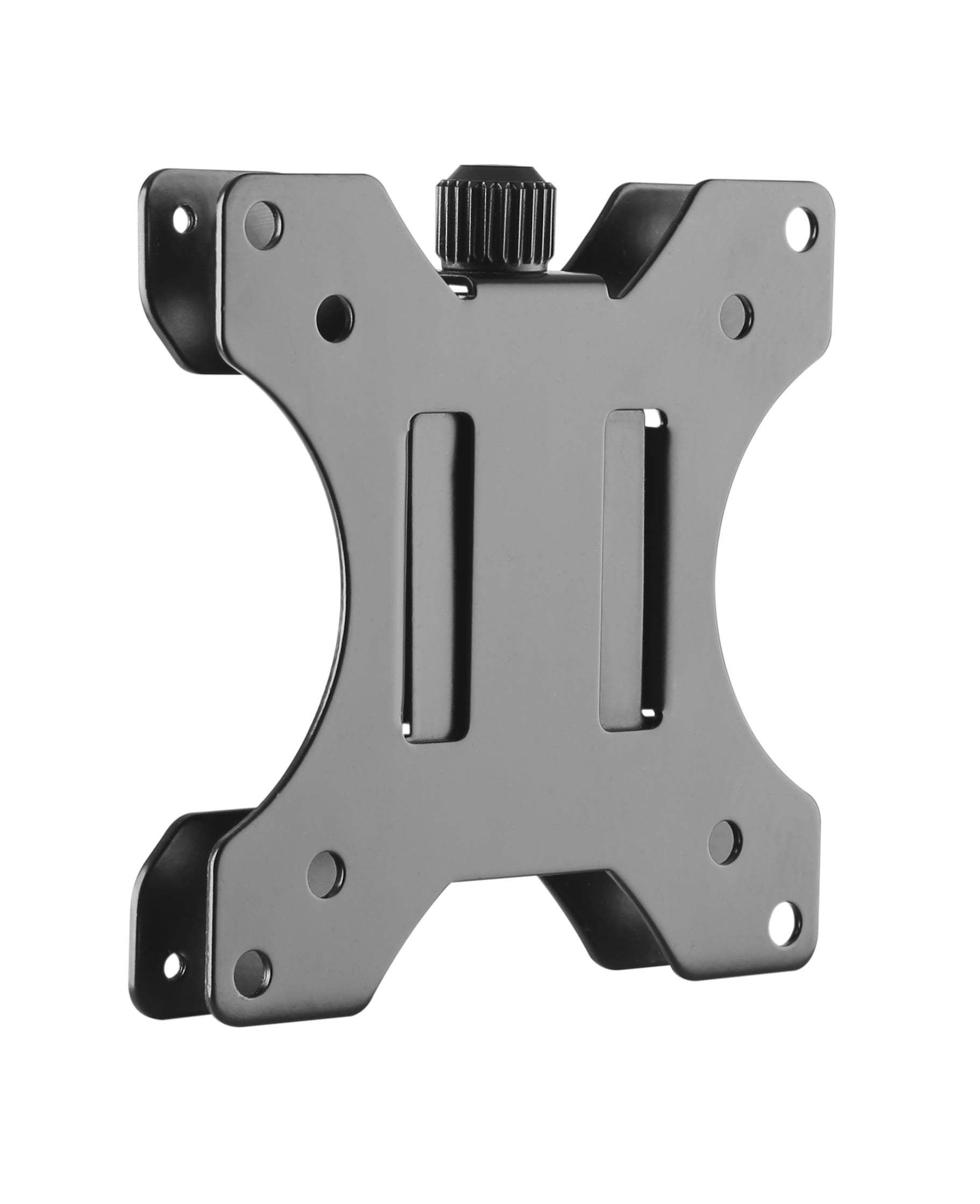 V177-L-MABT-XMA-03-1__60371-00 BRATECK Quick Release VESA Adapter Mount your VESA Monitor with Ease. Designed to fit VESA 75 x 75 mm and 100 x 100 mm mounting holes. XMA-03 - Image 1