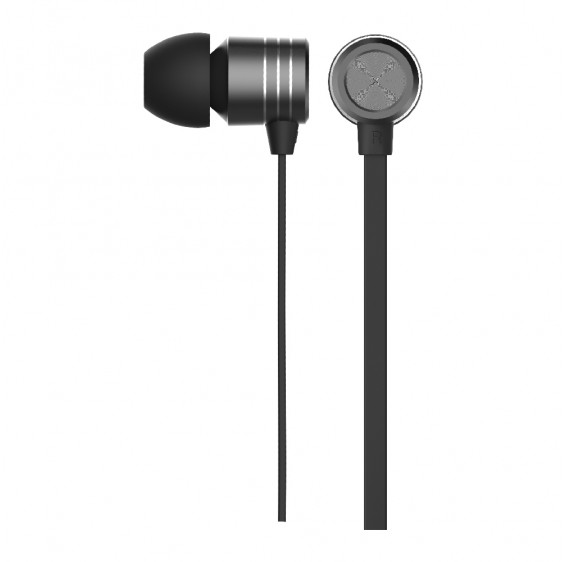 V177-L-MP-66607-MP-66607__44072-00 VERBATIM In-Ear Earphones with Mic & Volume Control - Space Grey - Image 1