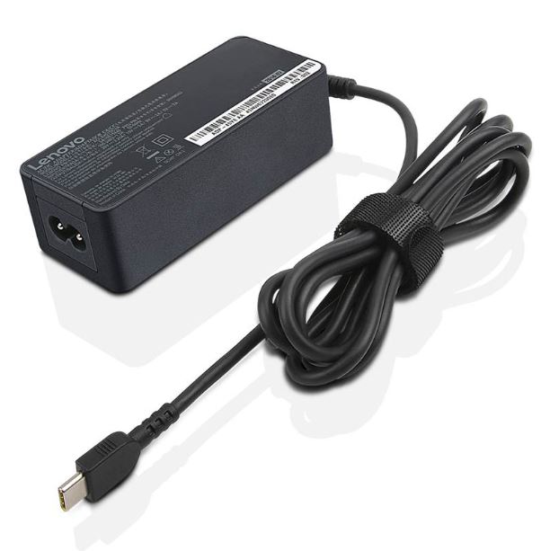 V177-L-NBL-4X20M26264-NBL-4X20M26264__22604-00 LENOVO 45W Standard AC Adapter Power Charger USB Type-C for Tablet 10; ThinkPad 11; L380; L380 Yoga; X1 Carbon; X1 Tablet; X1 Yoga; ThinkPad Yoga 11 - Image 1