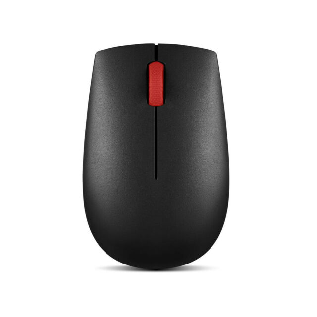 V177-L-NBL-4Y50R20864-NBL-4Y50R20864__22719-00 LENOVO Essentials Compact Wireless Mouse - 2.4 GHz Wireless via Nano USB, 1000 DPI, Optical sensor, Supported PC with USB port - Image 1