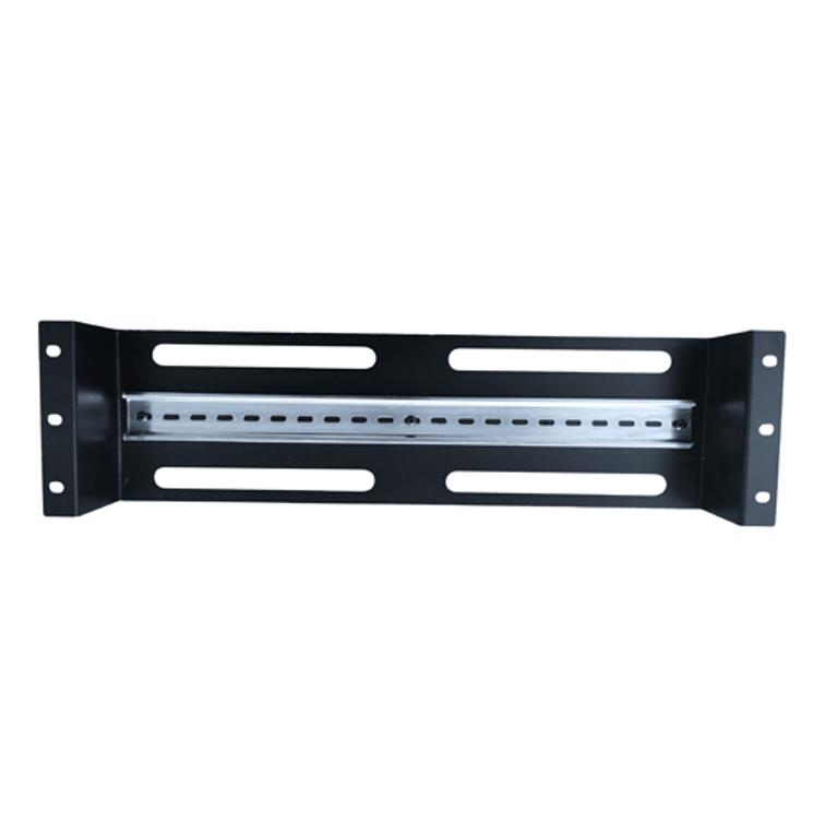 V177-L-RCLDR-ACC-DINRAIL-161089-00 LDR Rackmount Din Rail, Black Metal Construction, 35mm International Din Rail - Image 1