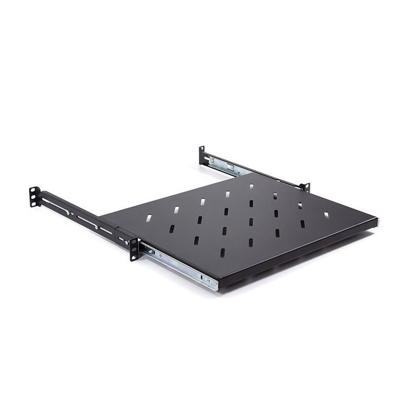 V177-L-RCLDR-ACC-SSHELF500-151150-00 LDR Sliding 1U Shelf Recommended for 450mm to 600mm Deep Server Racks, Supports rail to rail depth of 365mm to 500mm - Image 1