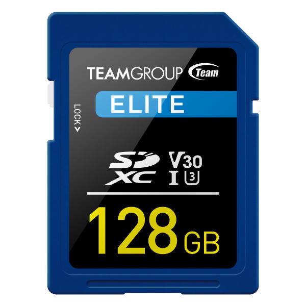 V177-MA-09T-ELITESDXC-128GB_L_09T-ELITESDXC-128GB__60489_1 TEAMGROUP ELITE SDXC UHS-I U3 128GB High Speed Memory Card - Image 1