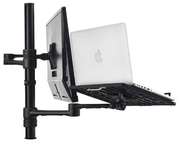 V177-MA-13AF-AT-NBC-BC_L_13AF-AT-NBC-BC__42015_1 Atdec Notebook monitor arm combo mount - Black - Image 1