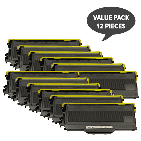 V177-SET12BR2125-SET12BR2125__15018-00 TN-2150 TN360 Black Premium Toner (Set of 12) - Image 1
