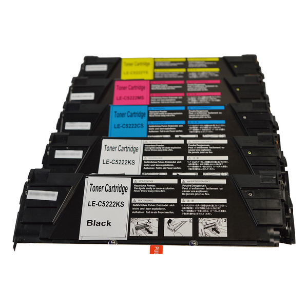 V177-SET5LEX5220-SET5LEX5220__13131-00 C5220 Series Generic Toner Set PLUS Extra Black - Image 1