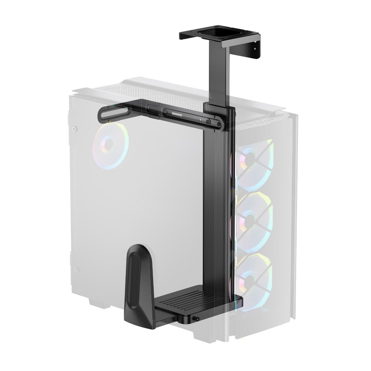 V186-ACA-MNT-CPU01K-87486-00 activiva Ultra-Wide Adjustable Wall & Under-Desk PC Mount - Image 1