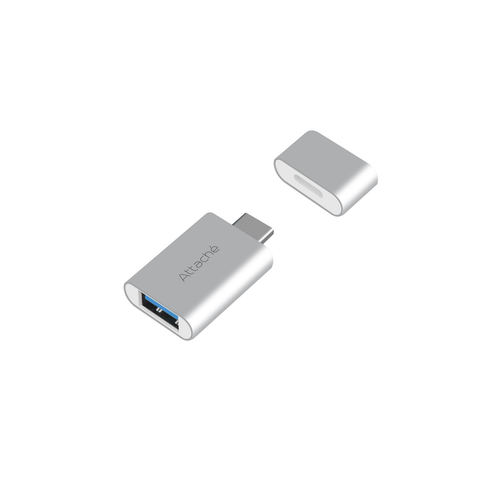 V186-MB-UTC-01_mb-utc-01_11_1 mbeat attache Aluminum USB 3.1/3.0 to USB Type C Adaptor - Image 1