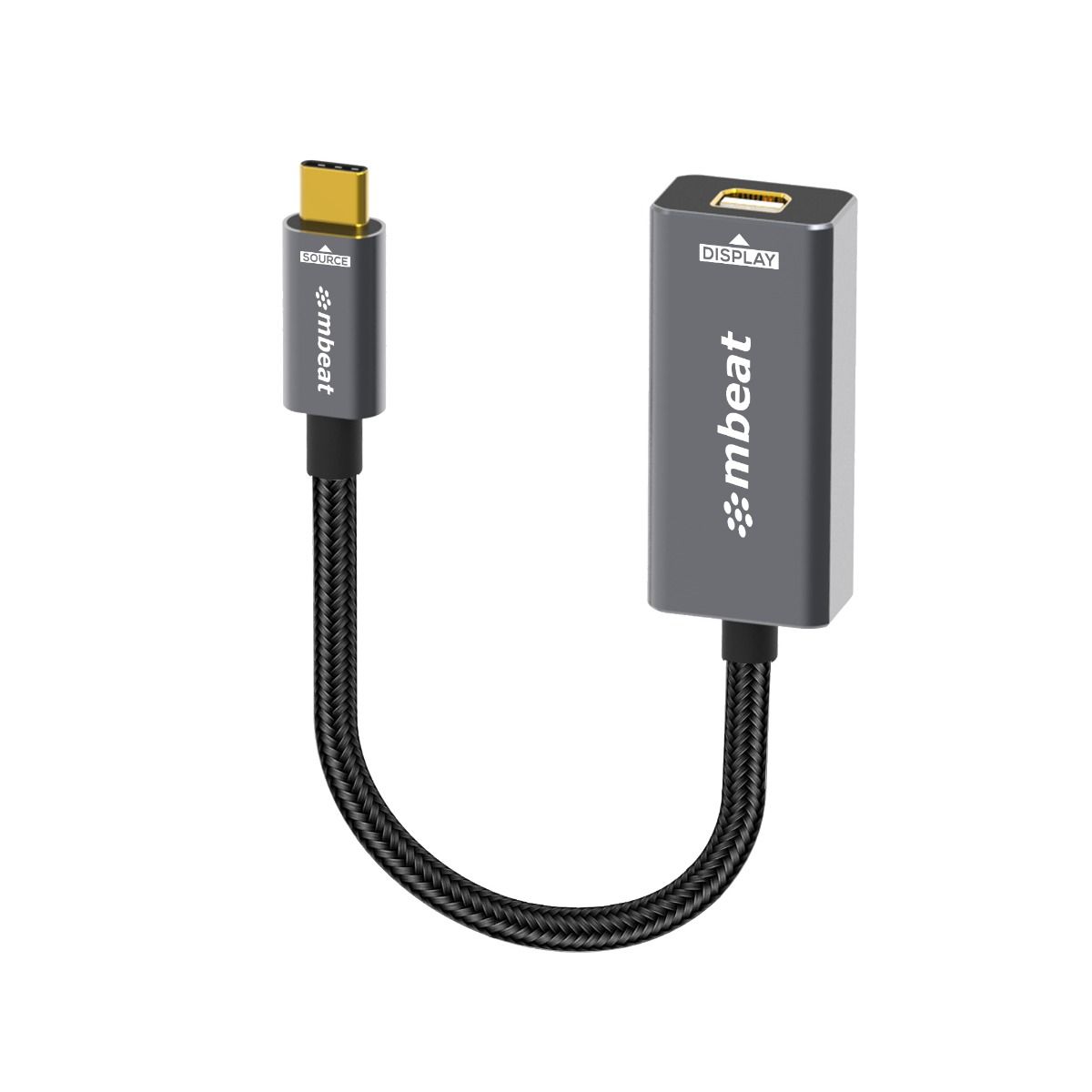 V186-MB-XAD-CMDPF-141184-00 mbeat Tough Link USB-C to Mini DisplayPort Adapter - Image 1