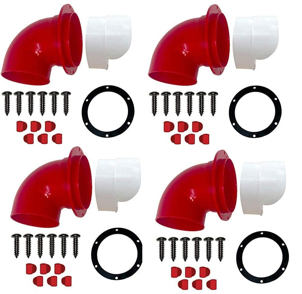 V194-CH-PORT-4-35231-00 Cheeky Chooka DIY Poultry Feeder Port 4pk - Image 1