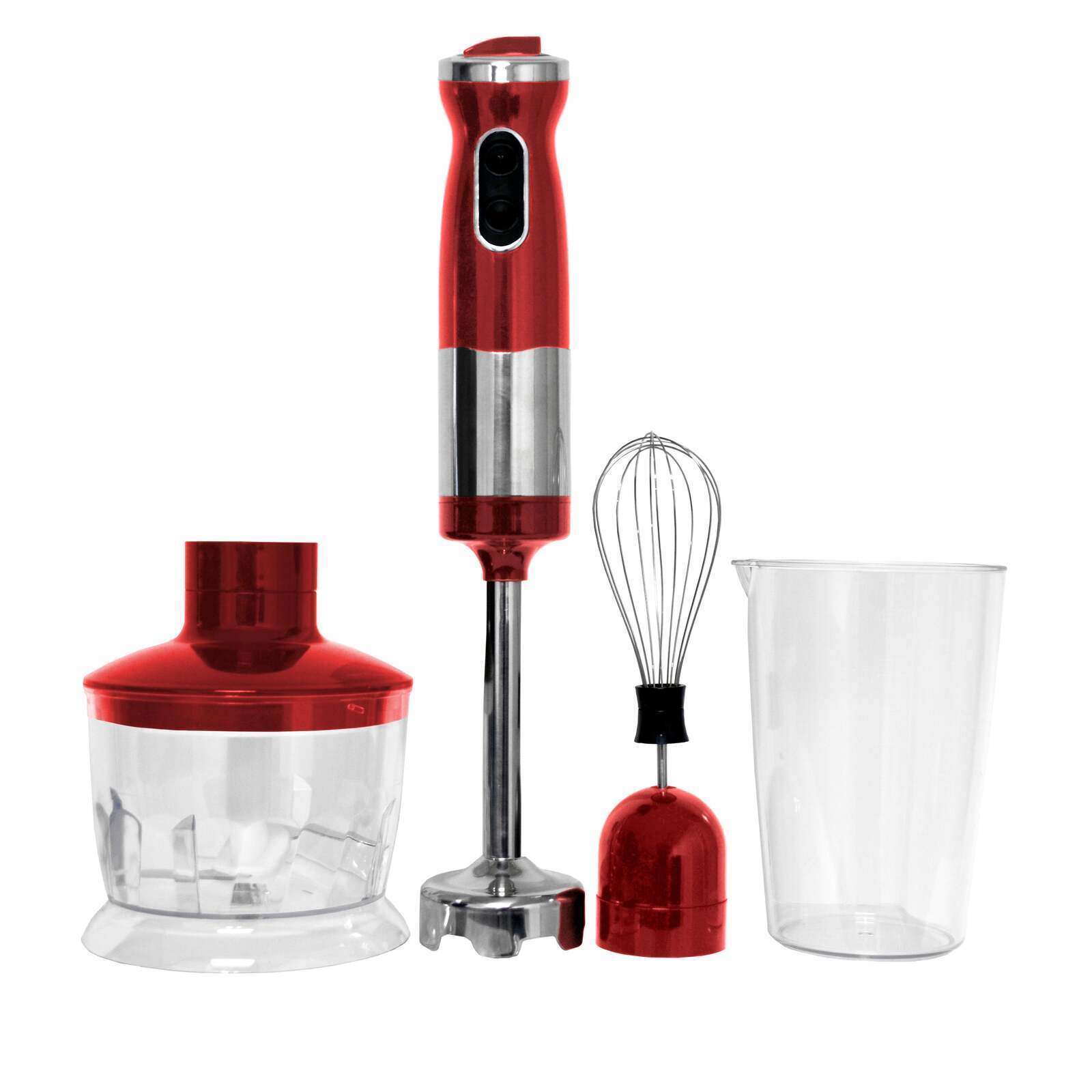 V196-HB57_K-202503271035-00 Electric Stick/ Hand Blender & Mixer (Red) 700ml Capacity - Image 1