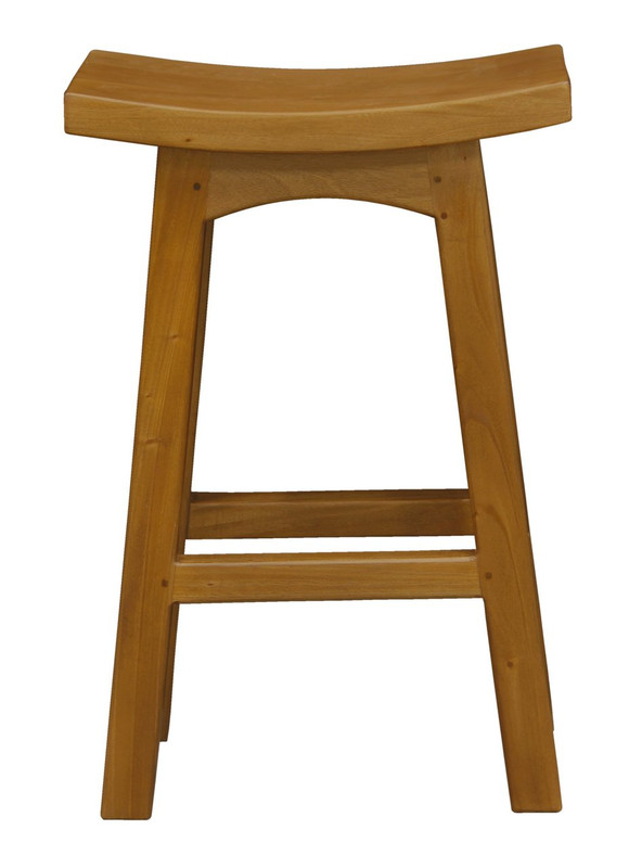 V199-BR067WDLP-189609-00 Tokyo Timber Kitchen Counter Stool (Light Pecan) - Image 1