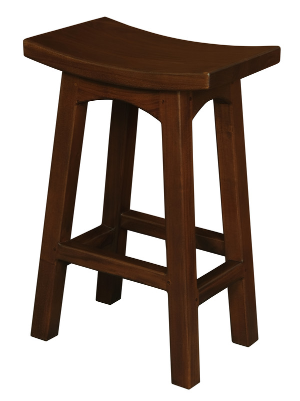 V199-BR067WDM-189610-00 Tokyo Timber Kitchen Counter Stool (Mahogany) - Image 1