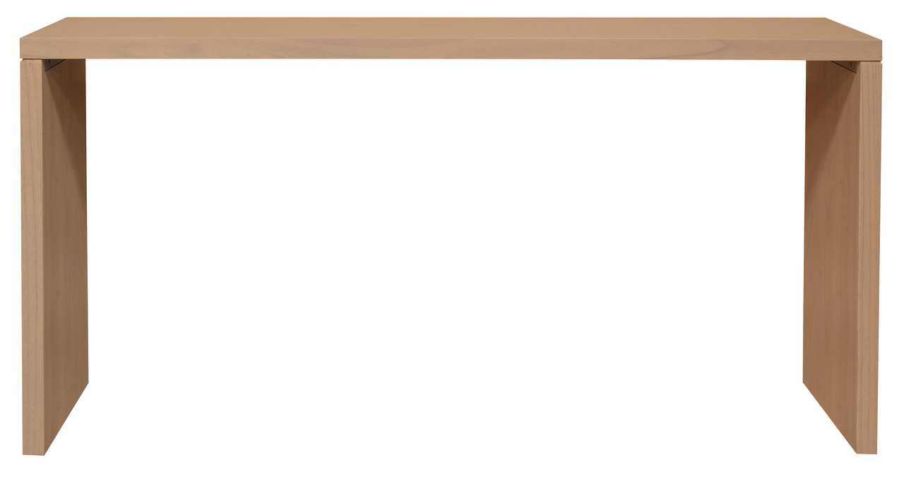 V199-ST000APNI-175457-00 Apollo Solid Timber Console Table (Natural) - Image 1