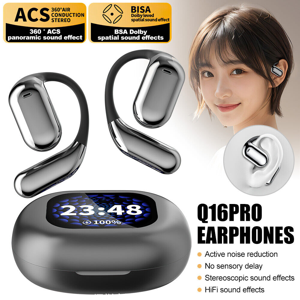 V201-BBA1654GR8AU-202503051040-00 Erazer Over The Ear Earbuds Xp2, Erazer True Wireless Open Earphones 5.4 - Image 1