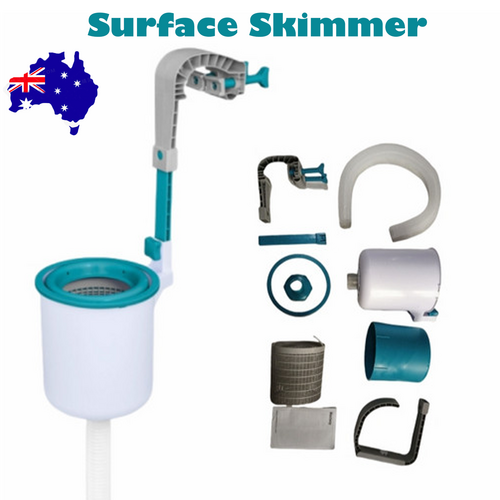 V201-BTY58233GA8AU-183571-00 1PCS Above Ground Pool Skimmer Surface Cleaner Leaf Skimmer for Swimming Pools - Image 1
