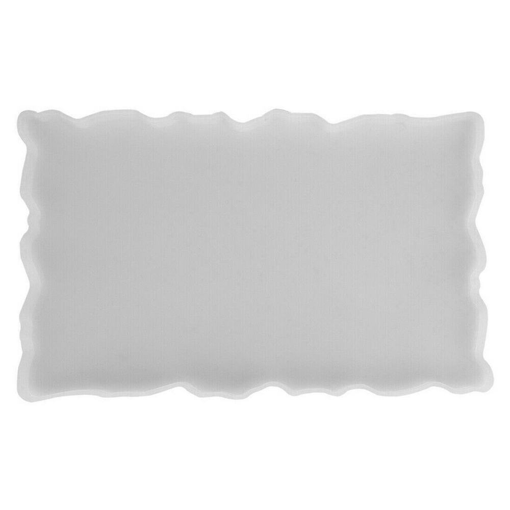V201-EZ1169970A1-80954-00 Large Safe Silicone Tray Mould Artist Mold Irregular Coaster Resin Craft Art DIY - Image 1