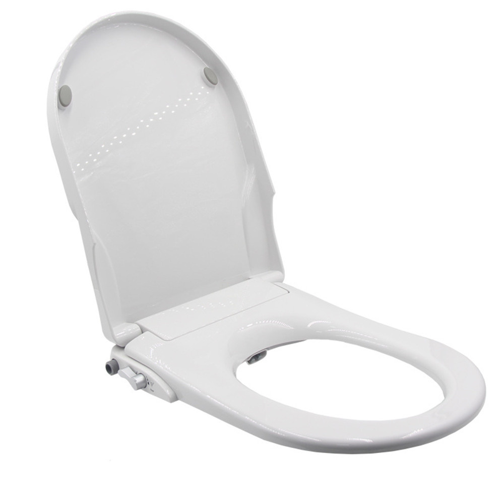 V201-HB04UWH-AU-1-00 Non Electric Bidet Toilet Seat D Cover Bathroom Dual Nozzle Spray Water Wash - Image 1
