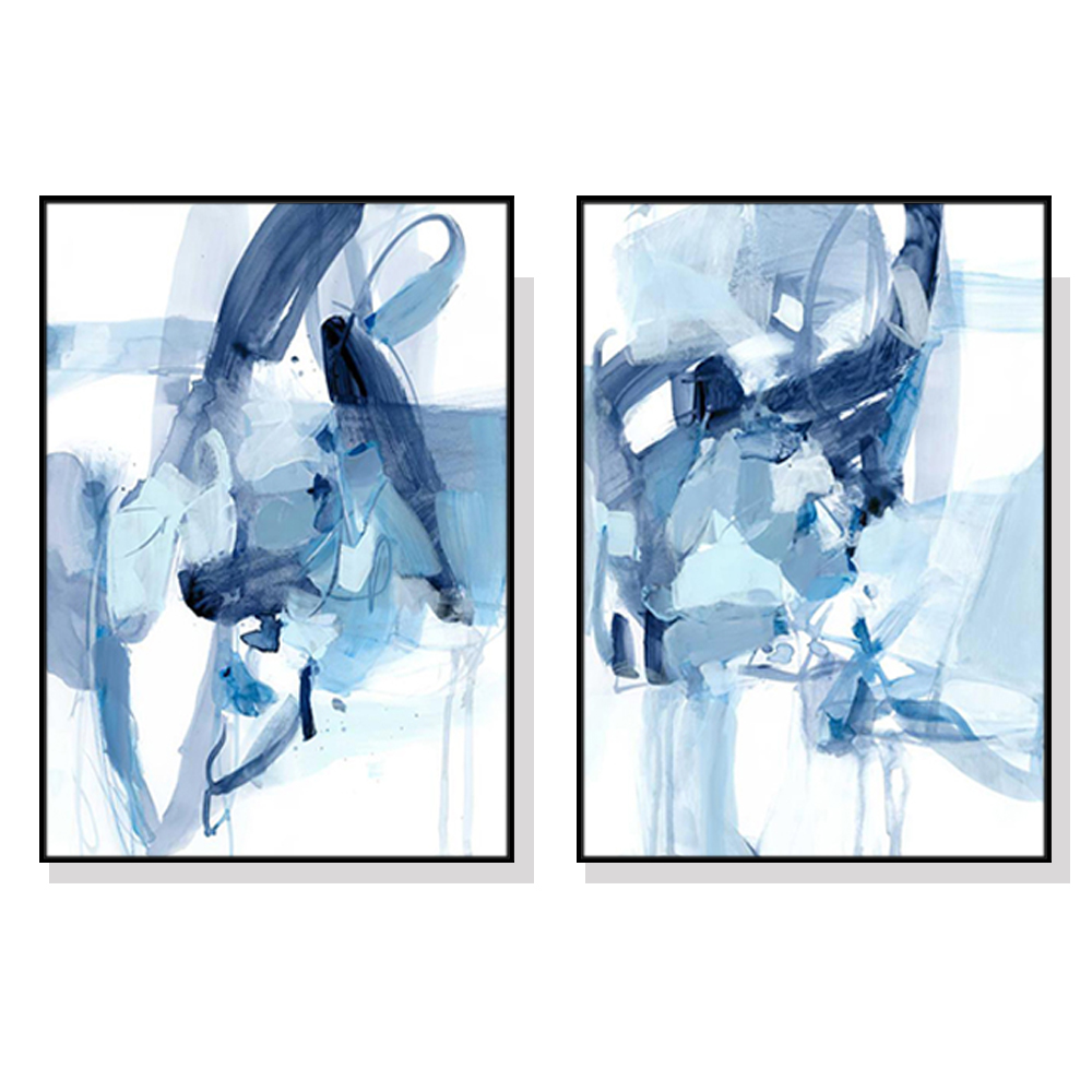 V207-1378-65119-00 Wall Art 60cmx90cm Saturday Night 2 Sets Black Frame Canvas - Image 1