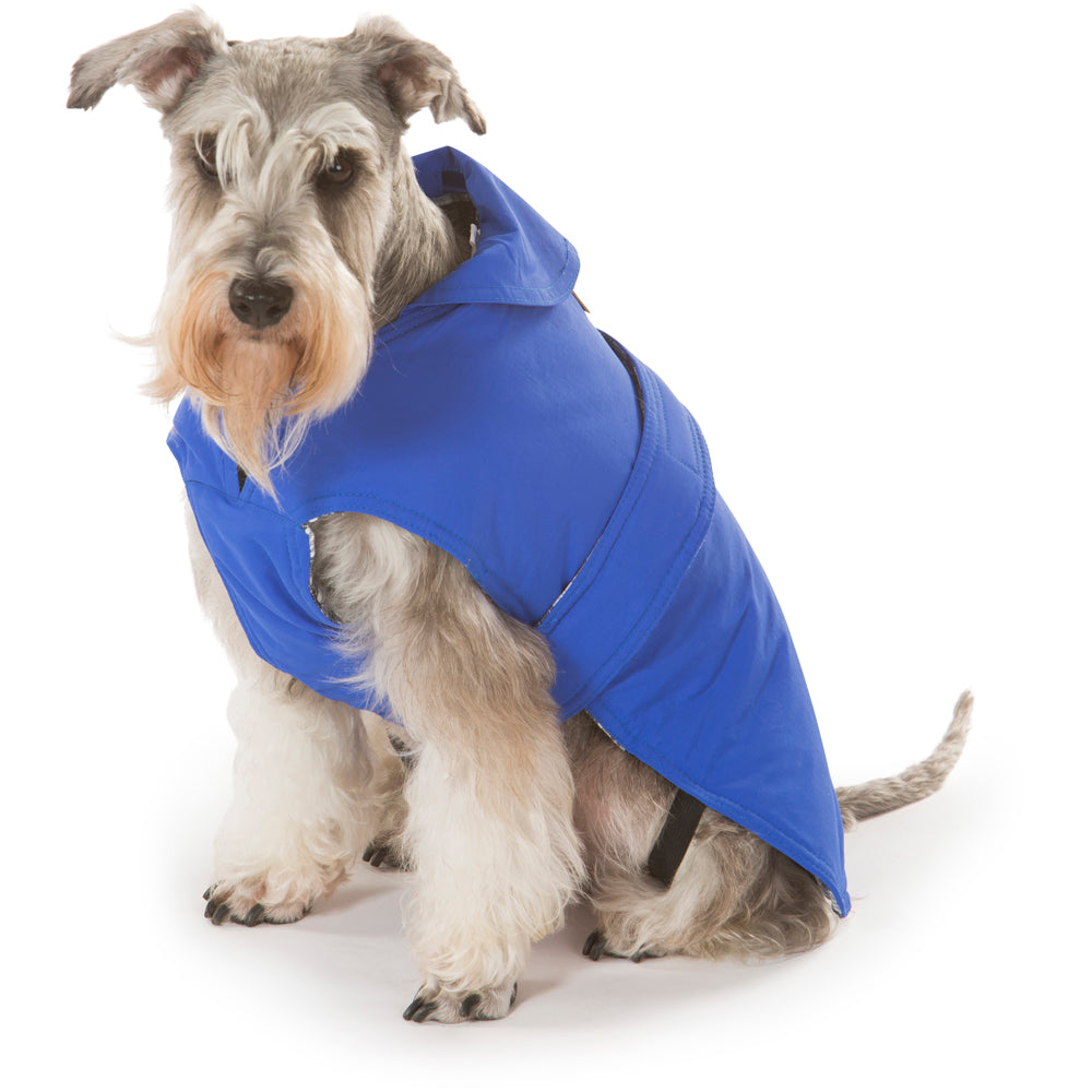 V208-CSB-35-72011-00 Blue Dog Coat 35cm - Image 1